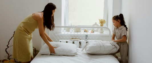 How to Properly Make a Bed in 6 Simple Steps with IndoLinen Quality Bedding