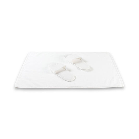 Bath Mat Plain White - 44x70cm