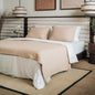 IndoLinen Blanket Set Beige Cotton Waffle (Pre Order)