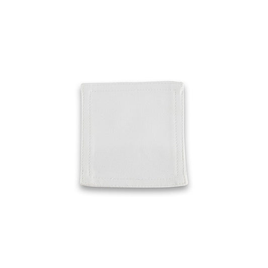 Coaster Damask Plain White