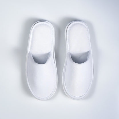 Slipper Terry White