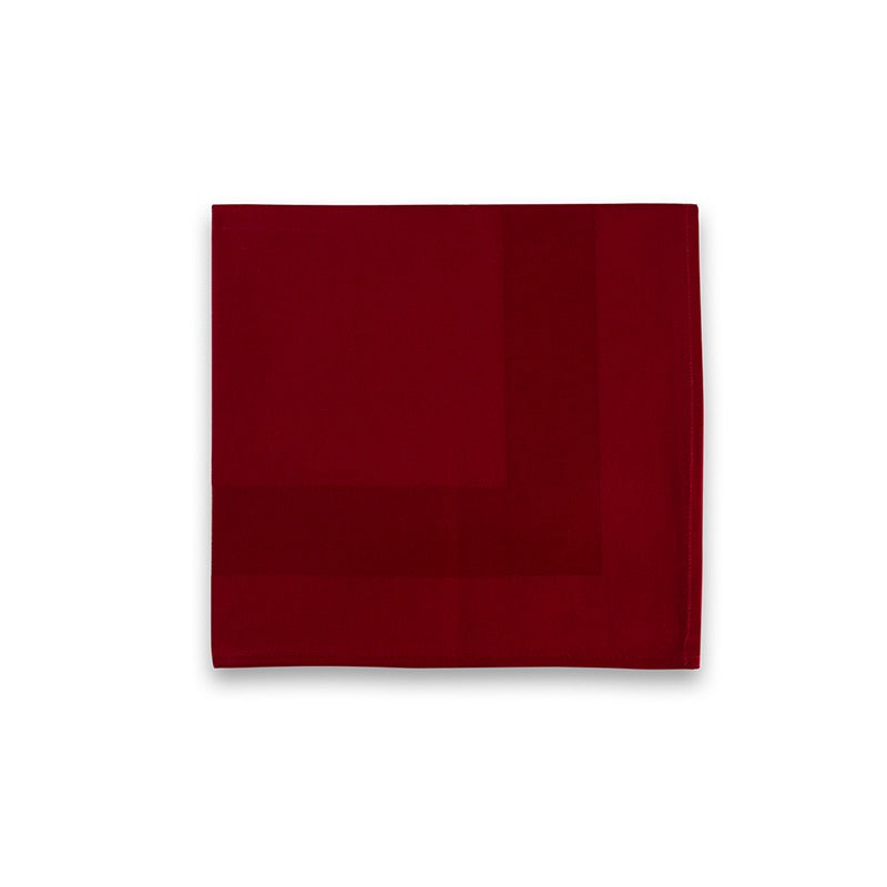 Napkin Damask Frame Maroon