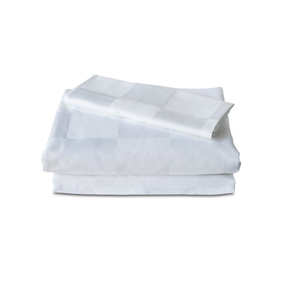 Fitted Sheet TC300 Square 9cm White 100% Cotton