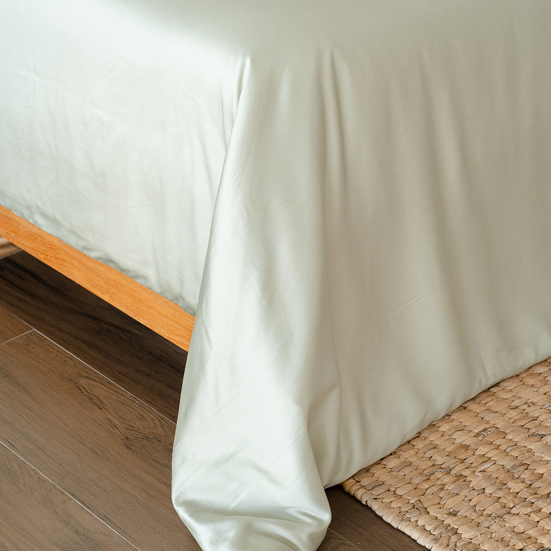 Bamboo Lyocell Complete Bed Set - Dusty Green