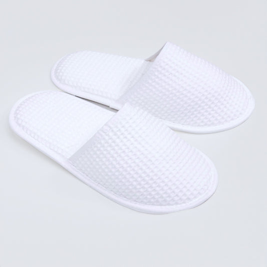 Slipper Waffle White