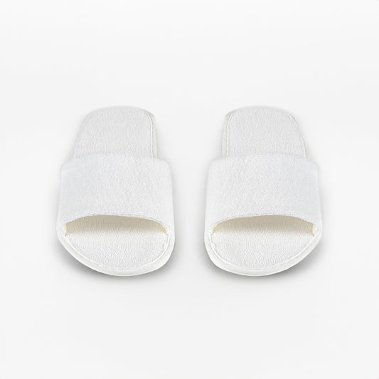 Slipper Terry White