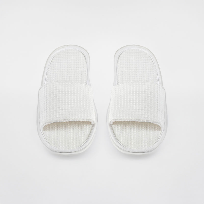 Slipper Waffle White